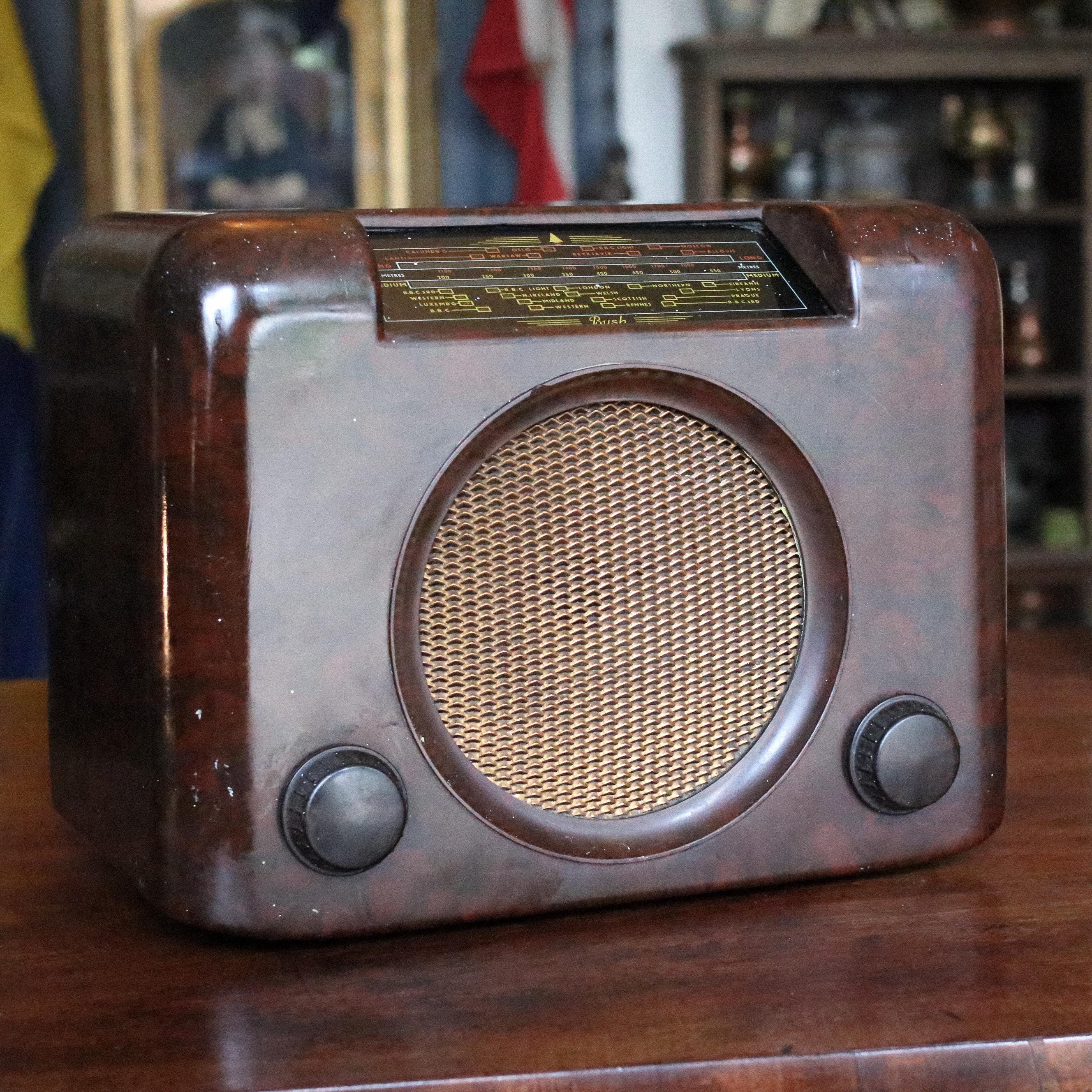 Vintage Bush Radio - Etsy