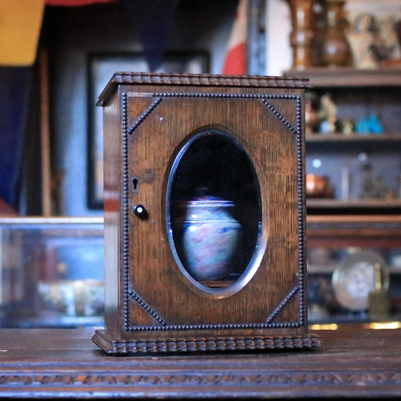 antique tobacco cabinet Small Oak Smoking antique tobacco cabinet Does anyone