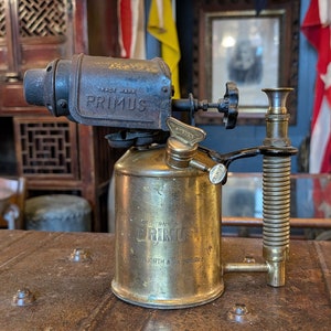 1930&#39;s Primus 606 Brass Blowtorch / Blowlamp