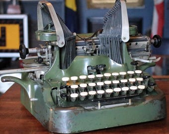1913年製オリバータイプライターNo.9（動作中） - Etsy 日本