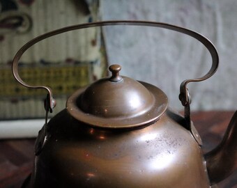 20世紀初頭の大型アンティーク銅ケトル - Etsy 日本