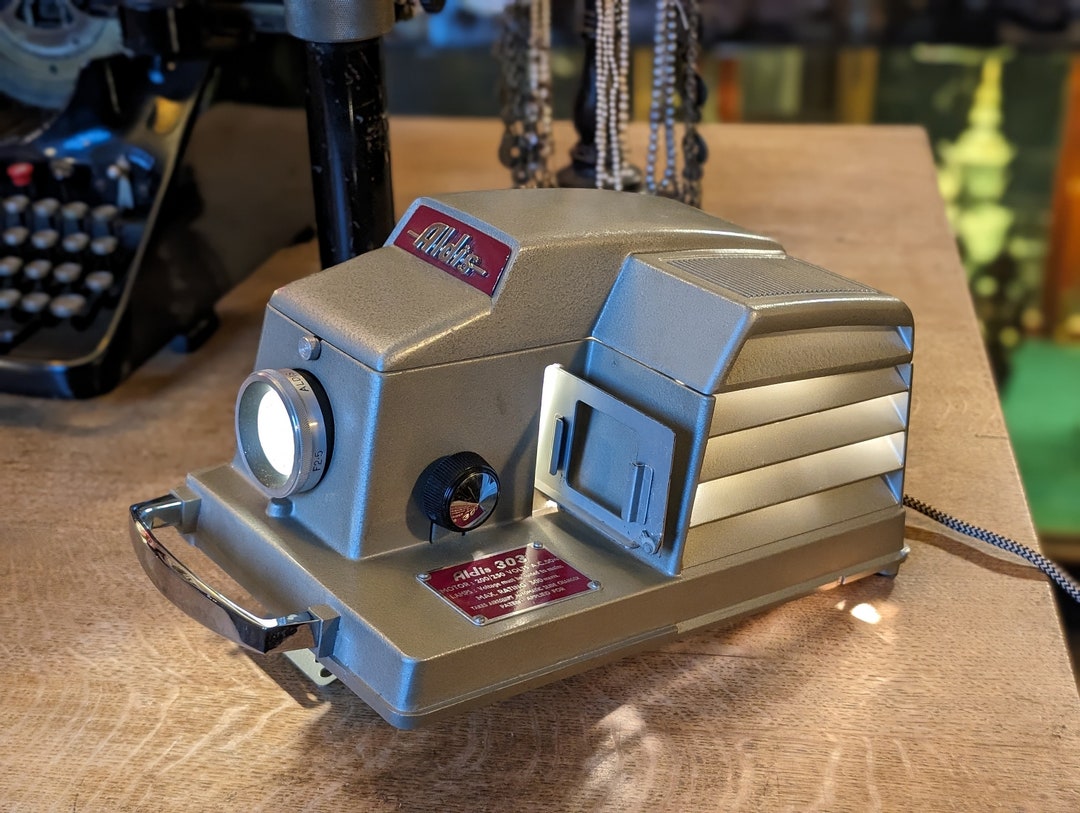 Vintage Aldis 303 1960's Slide Projector Etsy