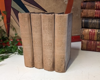 The Poetry of Robert Burns - Henley And Henderson - 4 Volumes - 1896