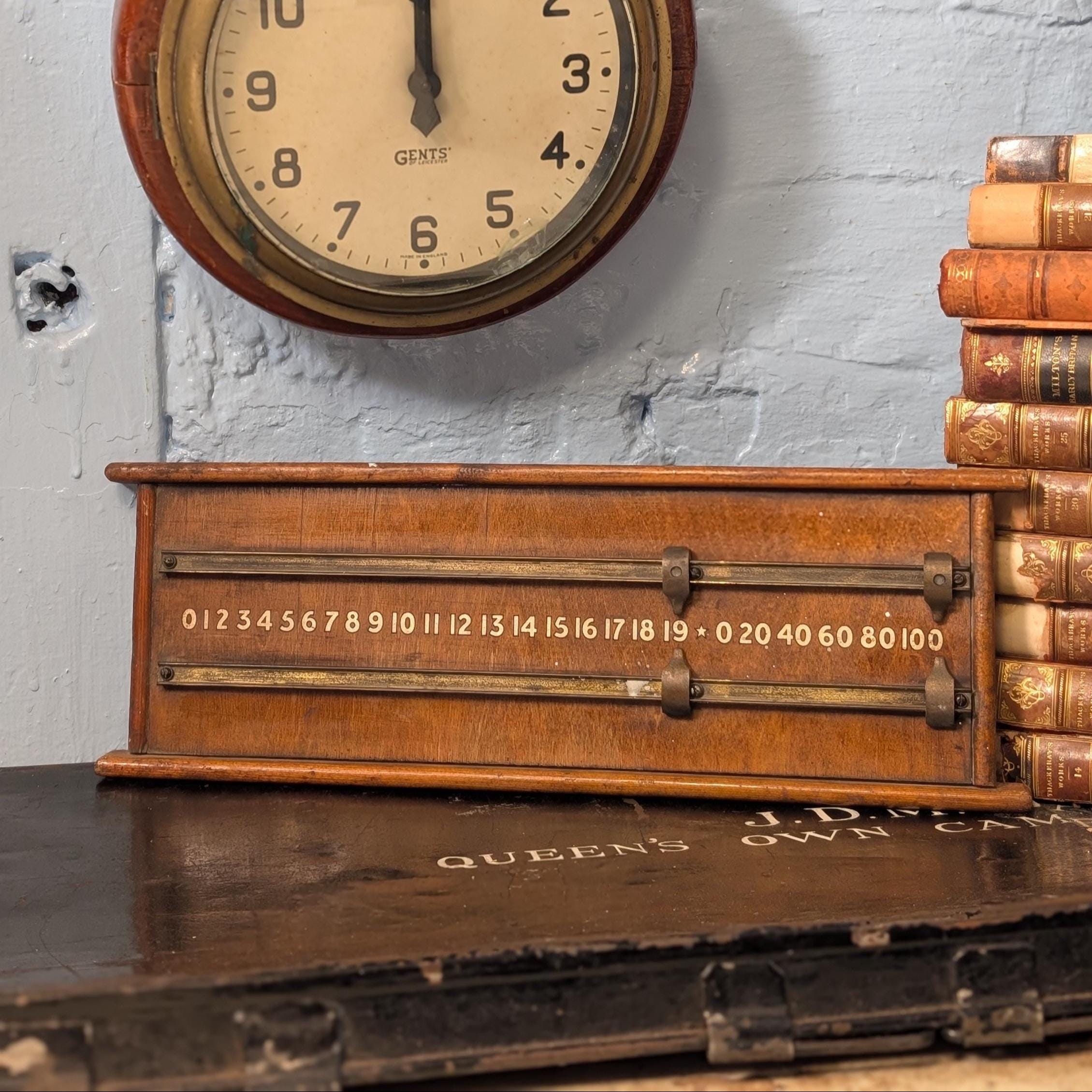 Antique Snooker Scoreboard - Etsy