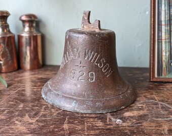 1920's bronze Ships Bell from Scottish Trawler