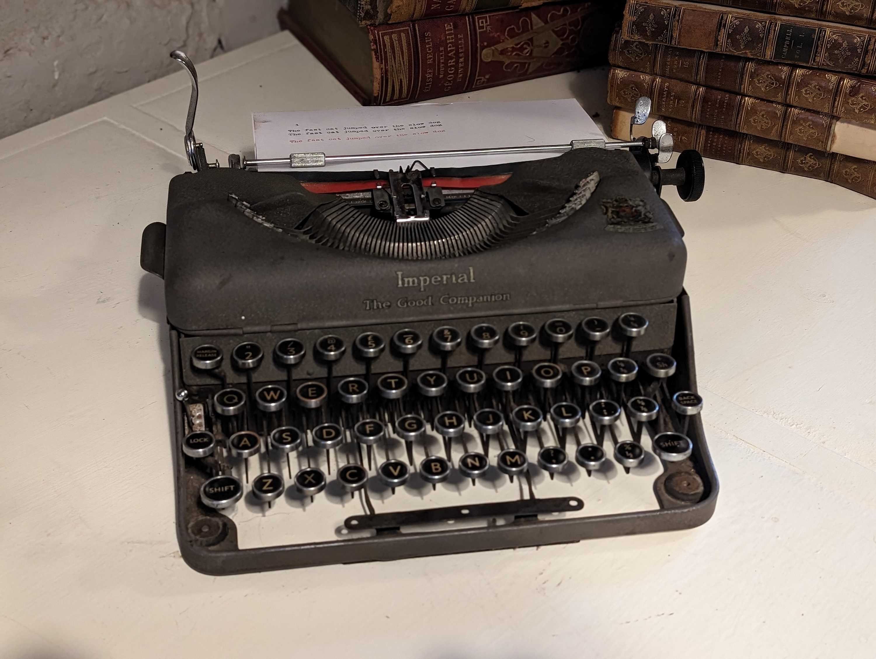 Imperial typewriter - Etsy 日本