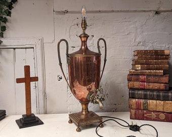 Large Regency Samovar Table Lamp Conversion Top Quality circa 1825