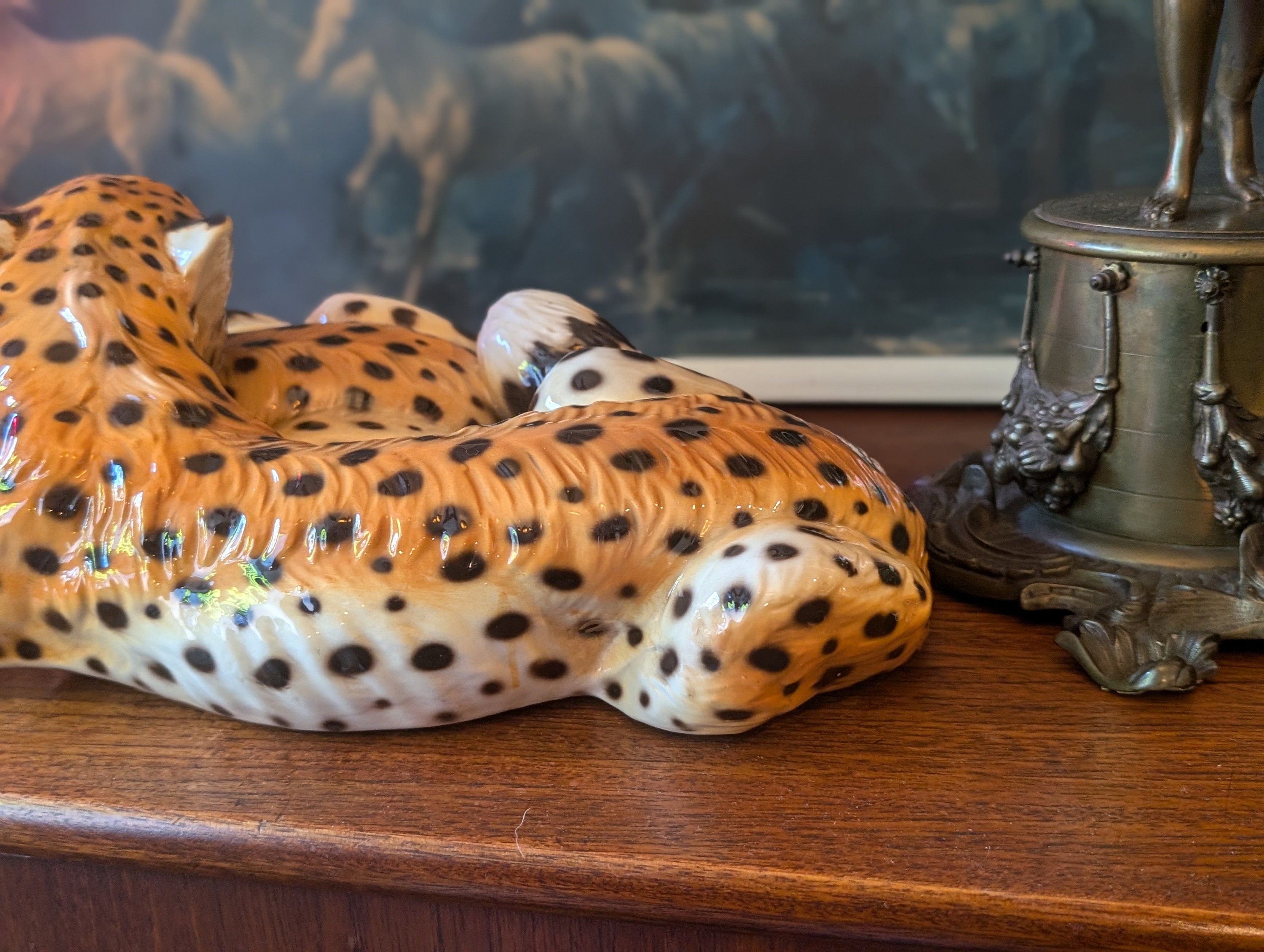 Ceramiche Ronzan 陶器製イタリアチーターアンティーク