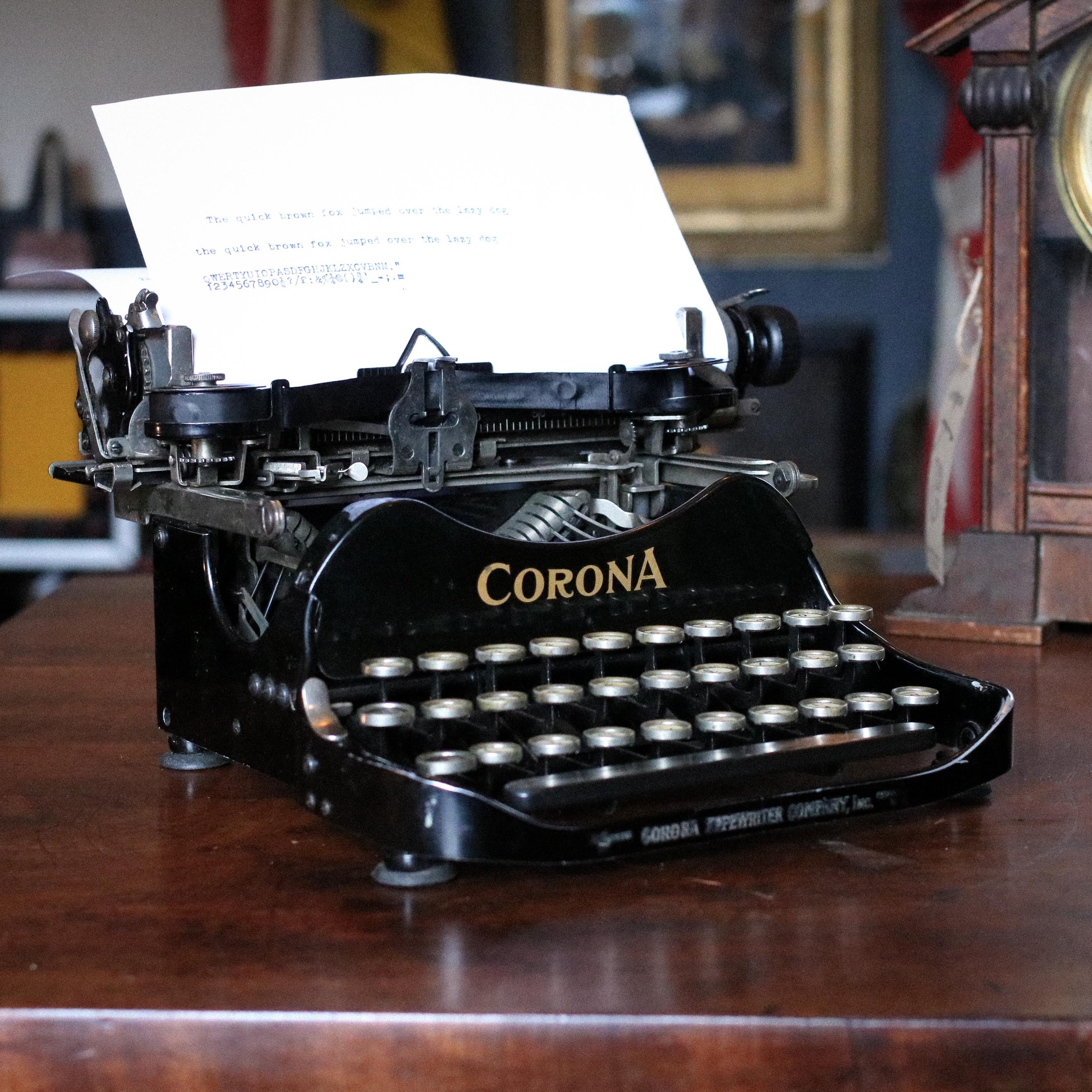 Corona 3 typewriter - Etsy 日本