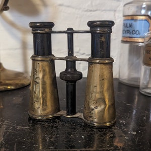 Antique Brass Opera Glasses / Binoculars