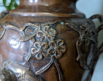 明治時代の青銅製龍花瓶（ペア） - 19世紀 - Etsy 日本