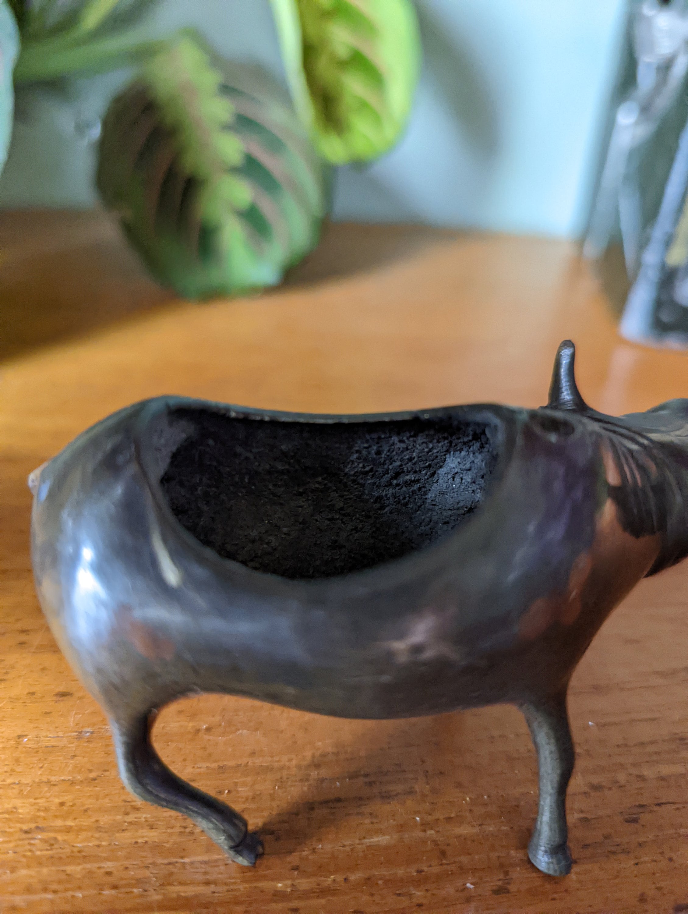19世紀中国製青銅製牛型香炉一対 - Etsy 日本