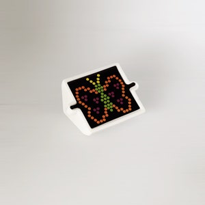 Lite-Brite Wall Art - 16 x 16 - 4,500 Micro Pegs, 4 HD Designs, Great Gift for Ages 14+, Create & Display