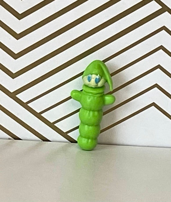 Miniature Gloworm Toy Etsy