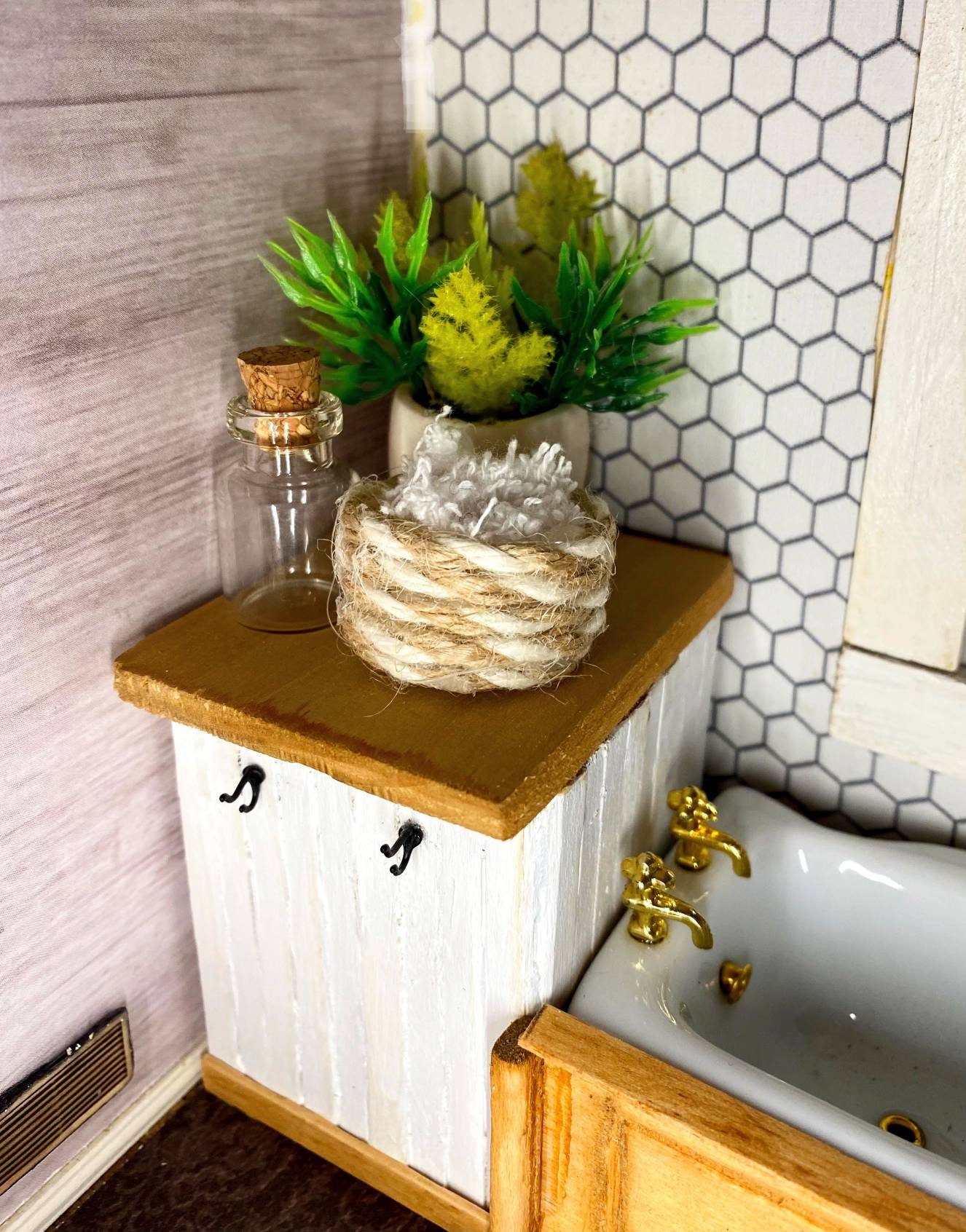 Woven Towel Basket Etsy