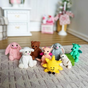 Miniature Stuffed Animals