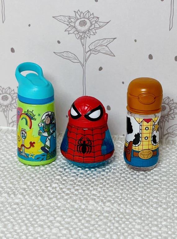 Miniature Toy Story Spiderman Thermos Toys