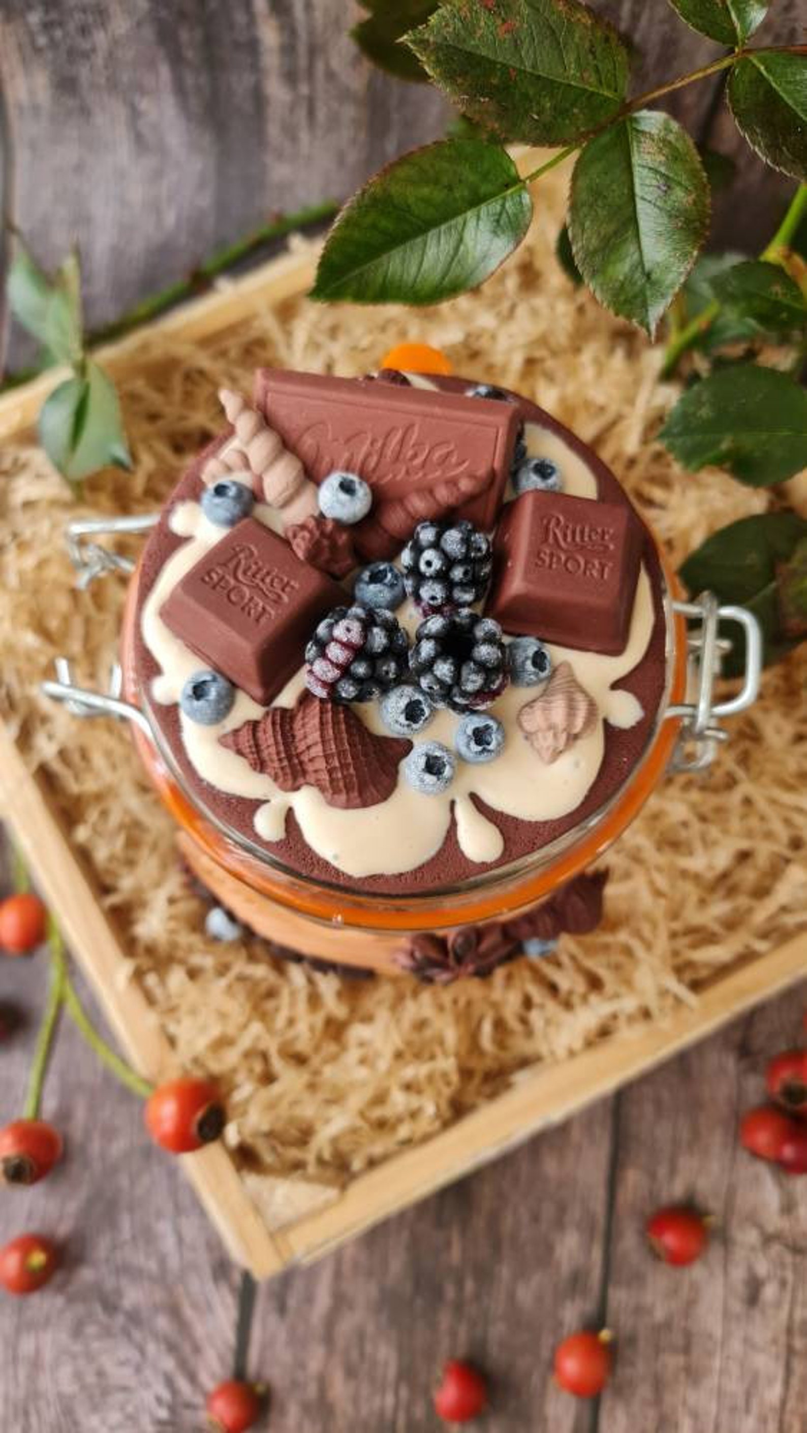 Decorated mason jar handmade clay art polymer clay jar Etsy