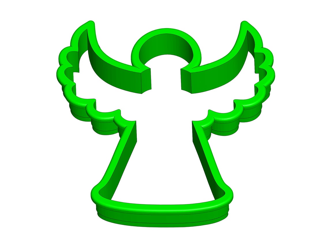 Christmas Angel Cookie Cutter Mega Pack STL Digital Download for