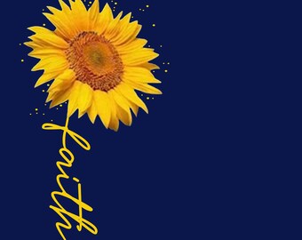 Download Sunflower Faith Etsy