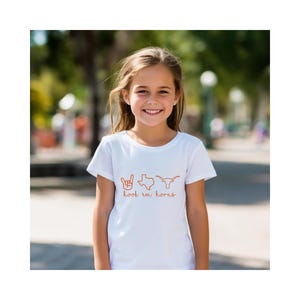 Hook &#39;Em Horns - Texas Longhorns Youth Short Sleeve Tee
