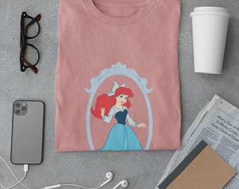Camiseta gráfica de Ariel, camiseta de La Sirenita de Disney