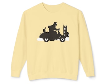 Sudadera unisex ligera de cuello redondo de Sister Bonafice, Masterpiece, Television, PBS