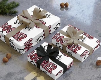 Papel de regalo Boomer Sooner: regalo para un fan de la Universidad de Oklahoma