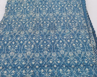 Floral Kantha quilt Hand Block Print Kantha Quilt Indian Bedding Kantha Quilt Cotton Handmade Blanket Throw Quilt Sofa Cover kantha quilt