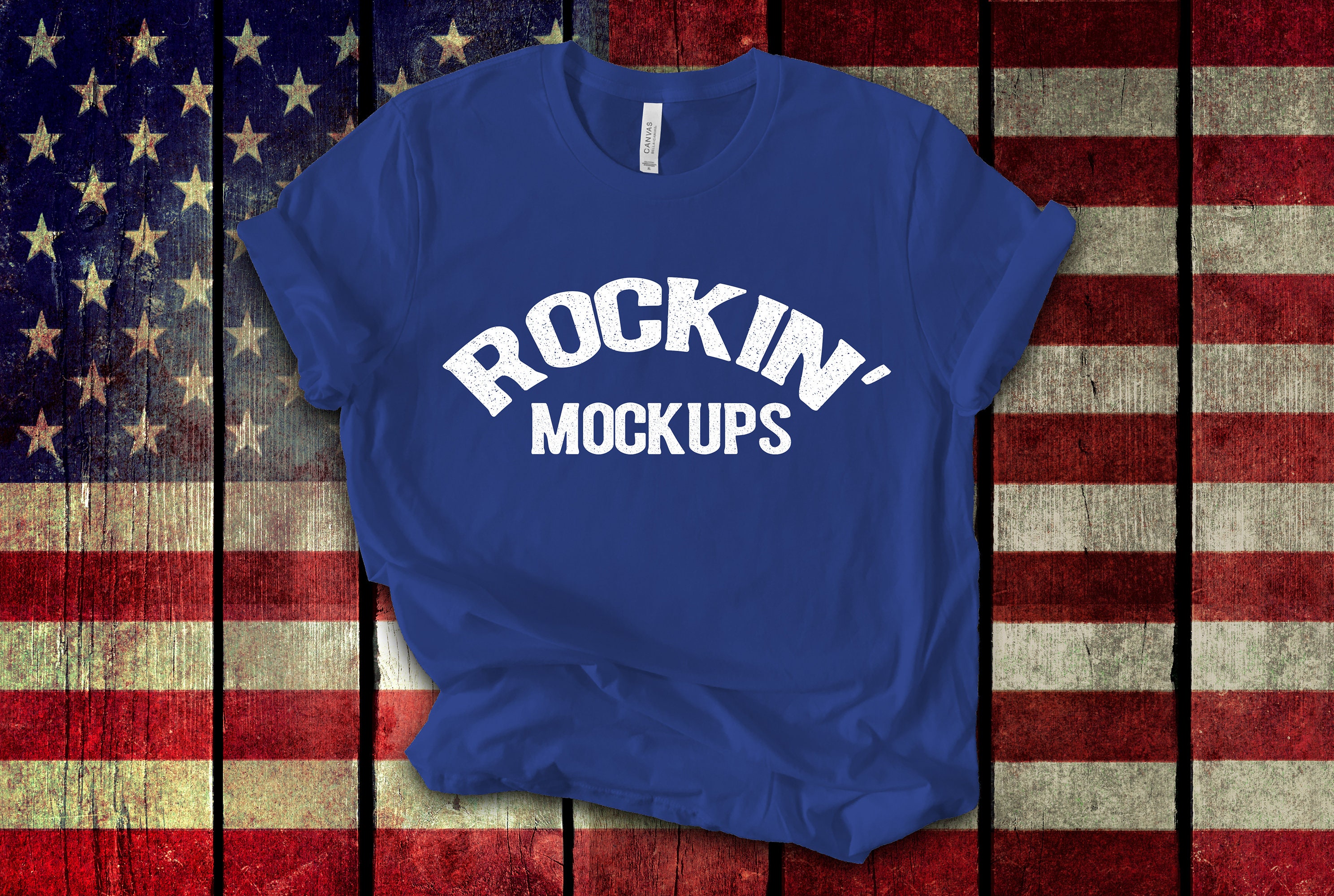 Download True Royal 3001 Bella Canvas Mockup Blank T shirt Mock up ...