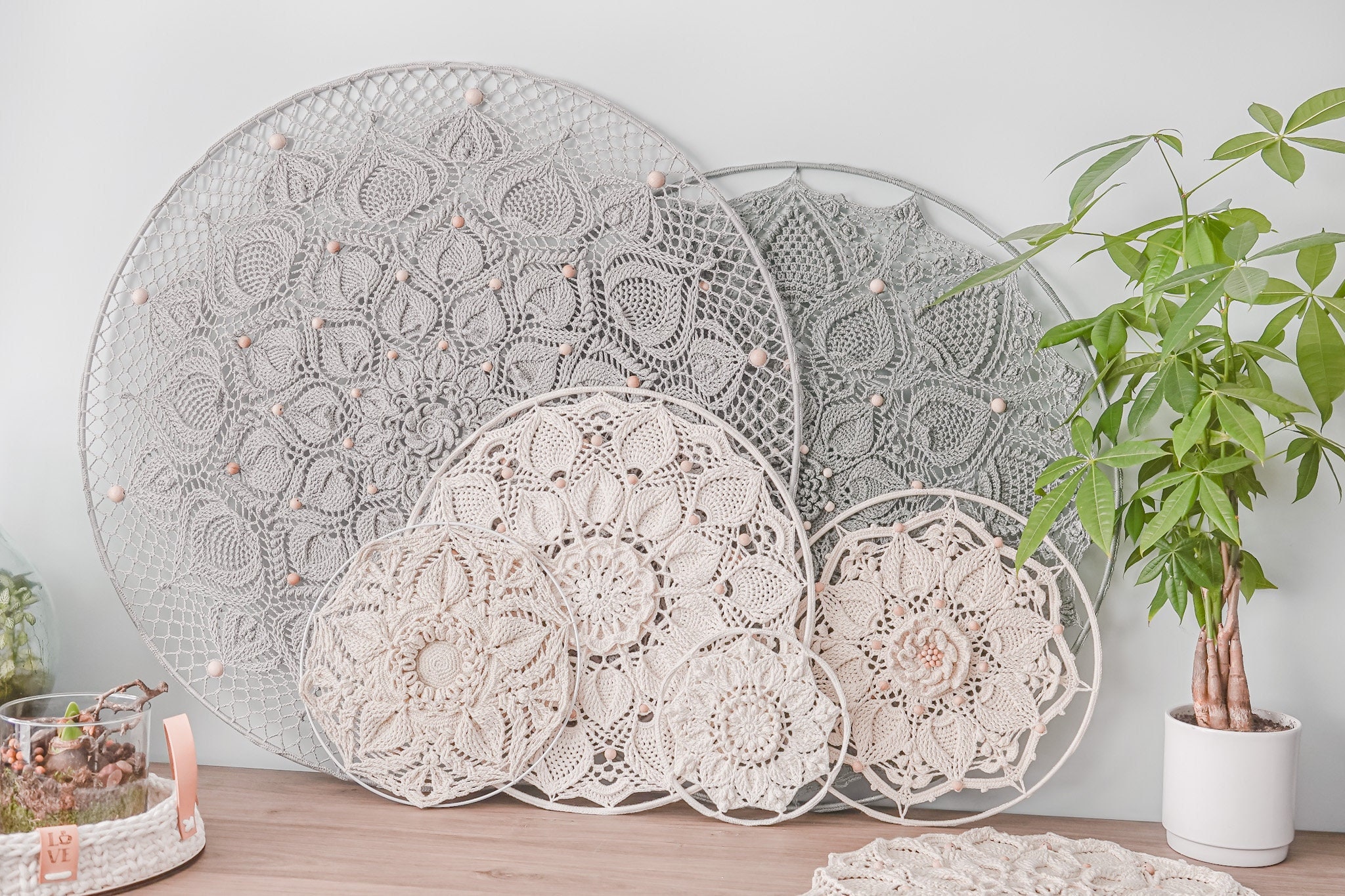 39 Stunning Crochet Mandala Patterns You Will Want To Make 22 Mandala Crochet Pattern Bundle 6 Patterns Crochet Doily