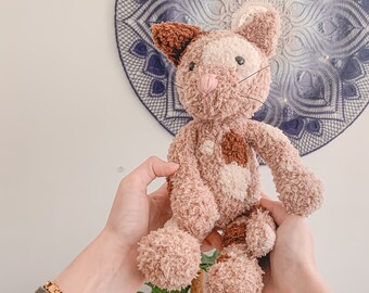 PDF Crochet Pattern Luna | Haakpatroon | Toy Cute Calico Cat Soft Amigurumi Pattern | English and Dutch | Printable pattern