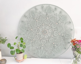 Crochet Pattern Mandala VIRELLANA, 100 cm/39 inch Crochet Doily Pattern | PDF English & Dutch | Crochet Rug, Wall Hanging Decoration, Doily