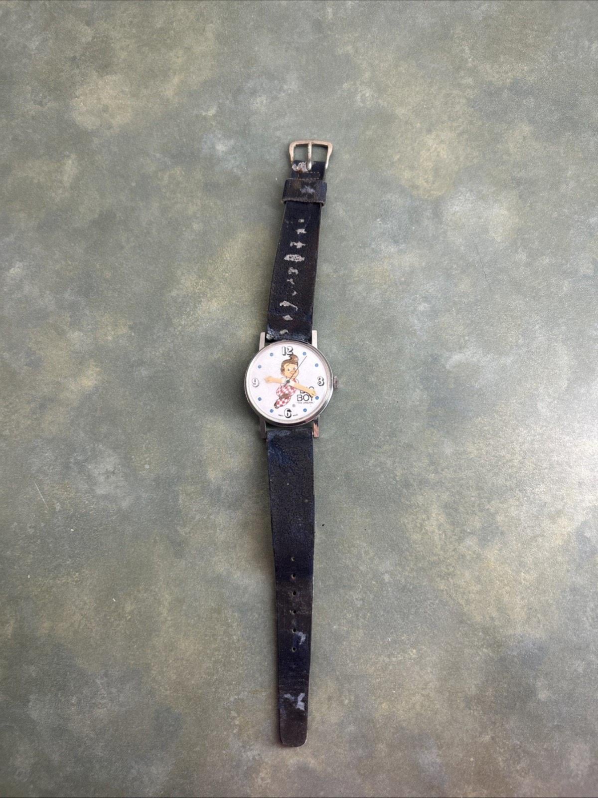 Bob's Big Boy ヴィンテージ 置時計 Vintage Bob's Big Boy Swiss Quartz Restaurant Promo Wall Clock 9