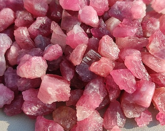 20 Gram Wholesale Pink Tourmaline Rough For Beads Stone Raw Crystal Rough Designer Rubellite Tourmaline Gemstone For Ring Jewelry GV12-2