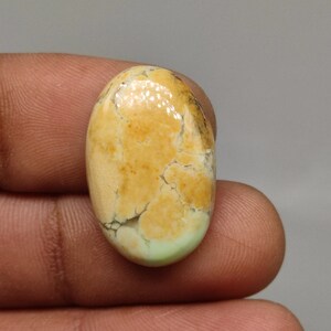 25X16X5 MM oval shape 20ct Natural yellow lemon chrysoprase flatback cabochon designer lemon chrysoprase polished gemstone wire wrapp G6442