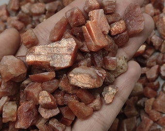 Slice sunstone rough natural golden fire sunstone rough rare sunstone rough metaphysical healing crystal sunstone rough wholesale lot GV48