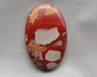 30ct Natural red brown noreena jasper cabochon oval shape designer noreena jasper handmade smooth polished gemstone for jewelry G7249