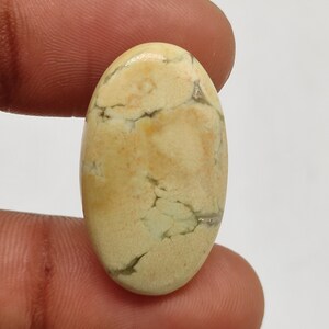 20 Carat Lemon Chrysoprase Cabochon Oval Shape 31X17X4 MM Natural Yellow Lemon Chrysoprase Cabochon Chrysoprase Gemstone For Jewelry G4248