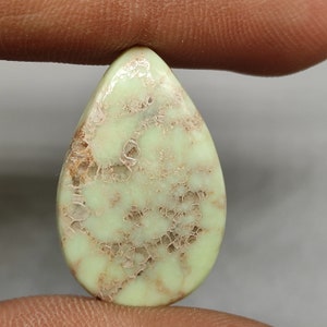 Natural yellow lemon chrysoprase flatback cabochon designer lemon chrysoprase stone highly polished gemstone for jewelry wire wrapping G7141