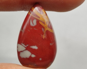 15ct Natural red brown noreena jasper cabochon pear shape designer noreena jasper handmade smooth polished gemstone for jewelry G7247