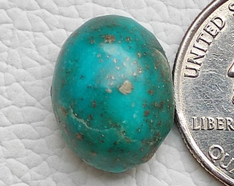 70ct Natural multi green turquoise cabochon 34X29X11 MM Oval shape tibetan turquoise stone handmade polish gemstone for wire wrappping C4132