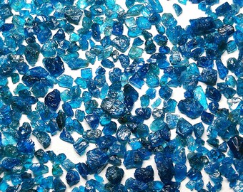 500ct Genuine Apatite Raw Rough Semi Precious Healing Gemstone Handmade Natural Blue Apatite Rock Rough Healing Crystal Gemstone CX10-5
