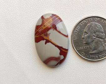 29X18X5 MM Noreena Jasper Cabochon Reddish Brown Noreena Jasper Cabochon Gemstone Designer Red Noreena Jasper Gemstone Jasper Jewelry C5789