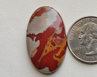 34X20X5 MM Noreena Jasper Cabochon Reddish Brown Noreena Jasper Cabochon Gemstone Designer Red Noreena Jasper Gemstone Jasper Jewelry C5262