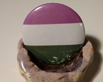 Genderqueer Button / LGBT Button / Genderqueer Button / Genderqueer Button / non-binary Button / non-binary Button