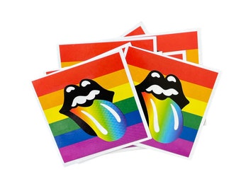 10-50 pc pride stickers | LGBTQ stickers | gay pride stickers | stickers lgbt | rainbow stickers | lgbt flag | pride flag | gay pride | gay