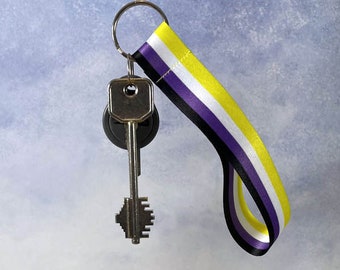 LGBT Schlüsselanhänger, nonbinary keychain, schwuler Schlüsselanhänger, nonbinary keychain