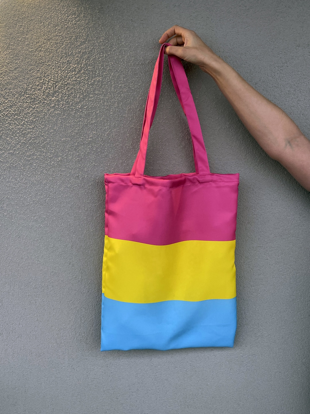 Pansexual Tote Bag LGBT Bag Pansexual Pride Gay Pride Etsy
