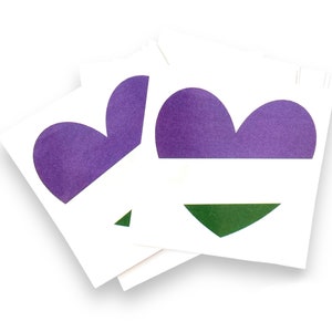 10-50 pc / Pegatinas del orgullo Genderqueer / pegatinas LGBTQ / pegatinas del orgullo gay / pegatinas lgbt / pegatinas arco iris / bandera del orgullo Genderqueer